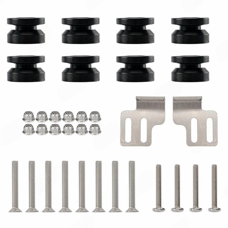 Pannier Mounting Bracket Rack Kit Motorcycle - AB61-Bolt Frame Mount Bracket Kit For