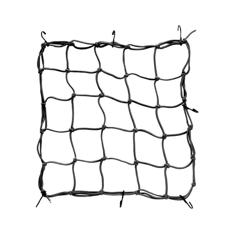 Cargo Net Bungee Cord Motorcycle Helmet - Elastic Cord Motorcycle Luggage Net 40x40cm
