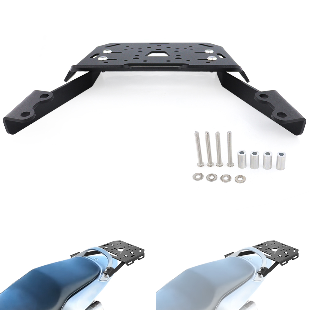 Motorcycle Luggage Rack Rear Carrier Steel - Motorcycle Rear Luggage Rack Cargo Holder