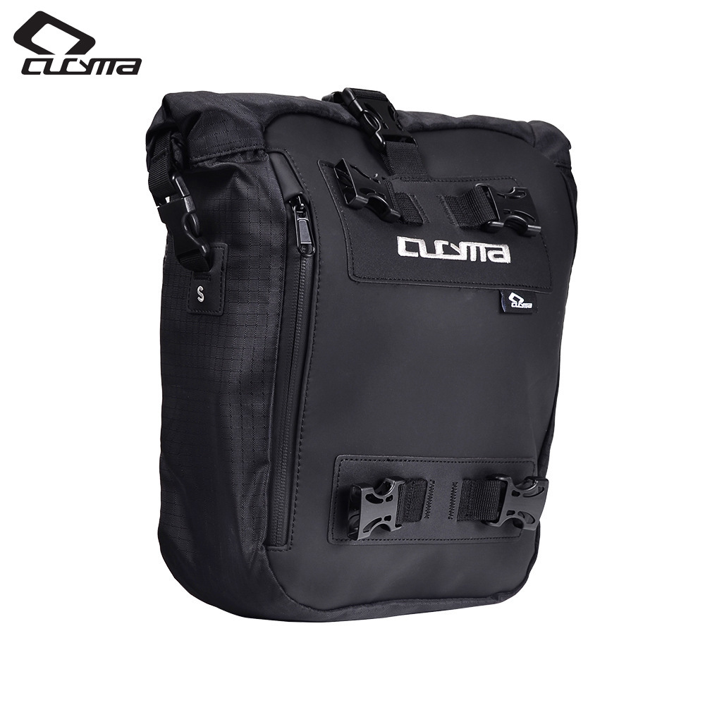 Motorcycle Tail Bag Waterproof Roll Top - CUCYMA Waterproof Motorcycle Rear Seat Bag