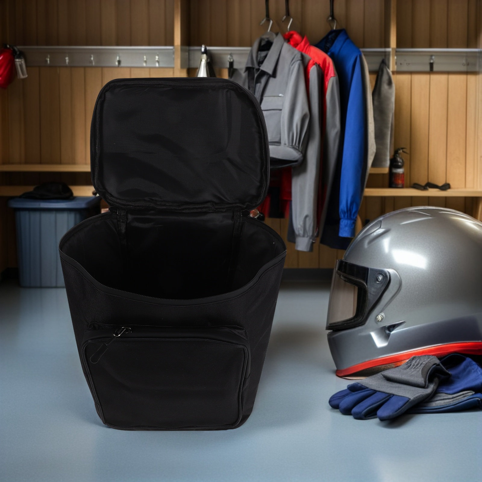Waterproof Motorcycle Handlebar Bag Pouch - 17L Waterproof Scooter Storage Bag Heavy