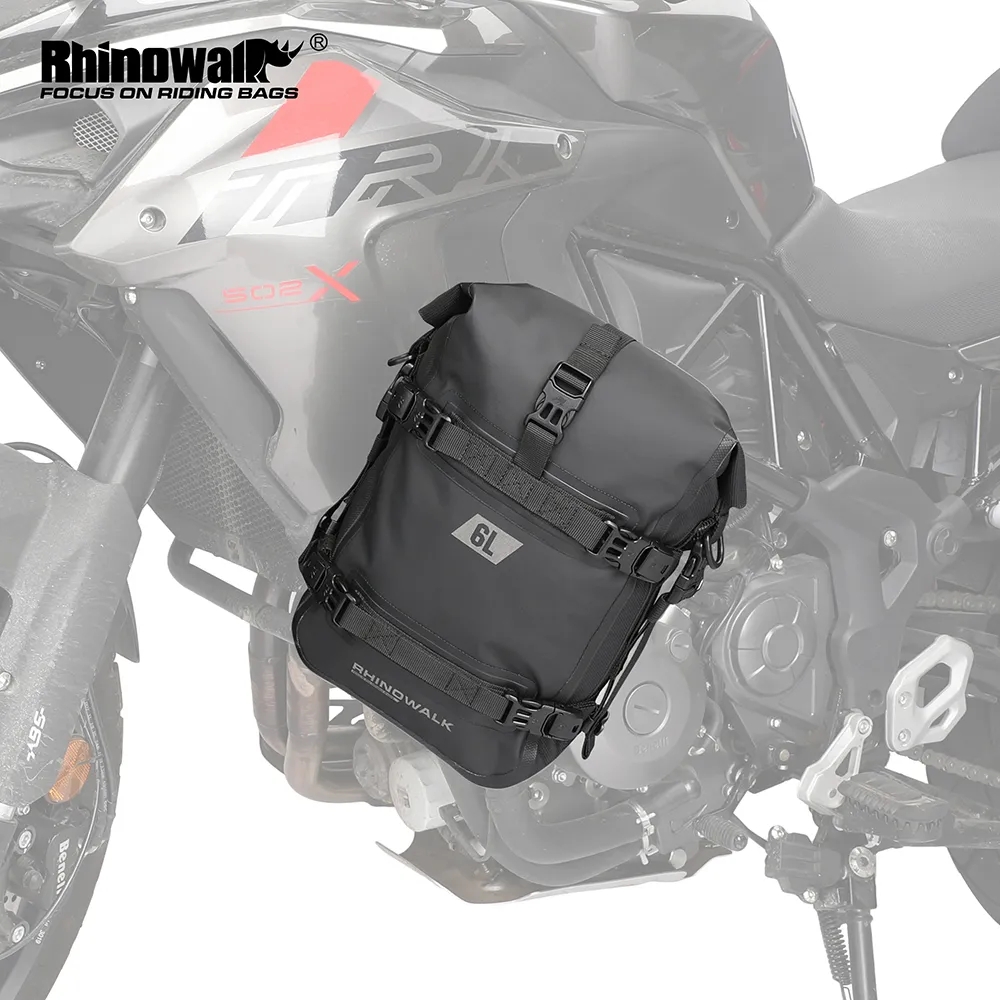 Motorcycle Crash Bar Waterproof Dry Bag - Rhinowalk Motorcycle Crash Bar Dry Bag