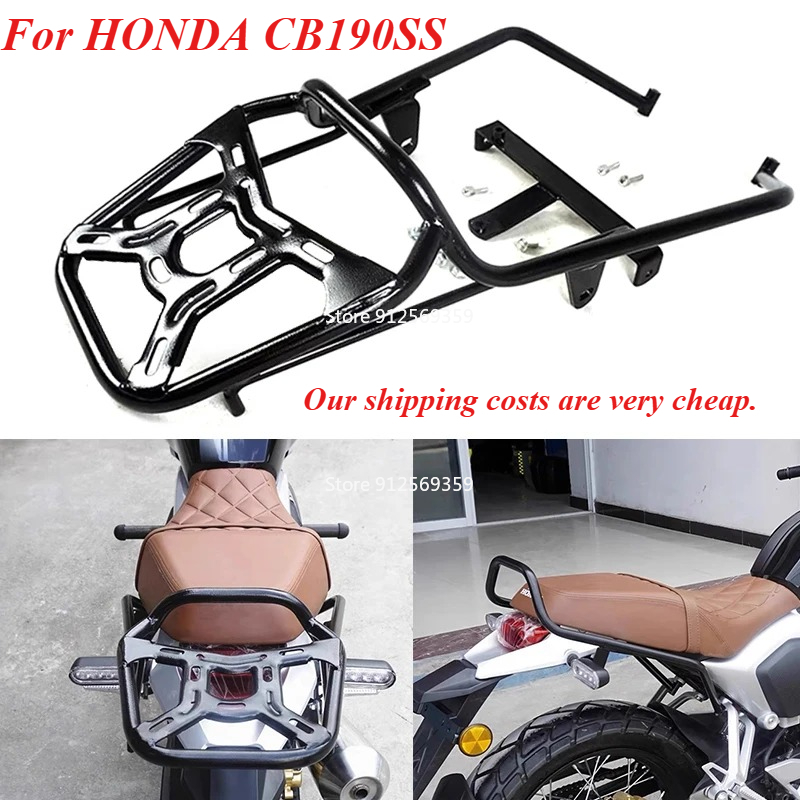 Motorcycle Luggage Rack Rear Carrier Steel - Motorcycle Rear Luggage Carrier Rack Bracket