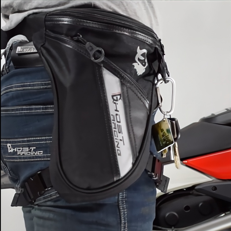 Motorcycle Leg Bag Drop Thigh Pouch - Men Waterproof Drop Leg Bag Multifunctional