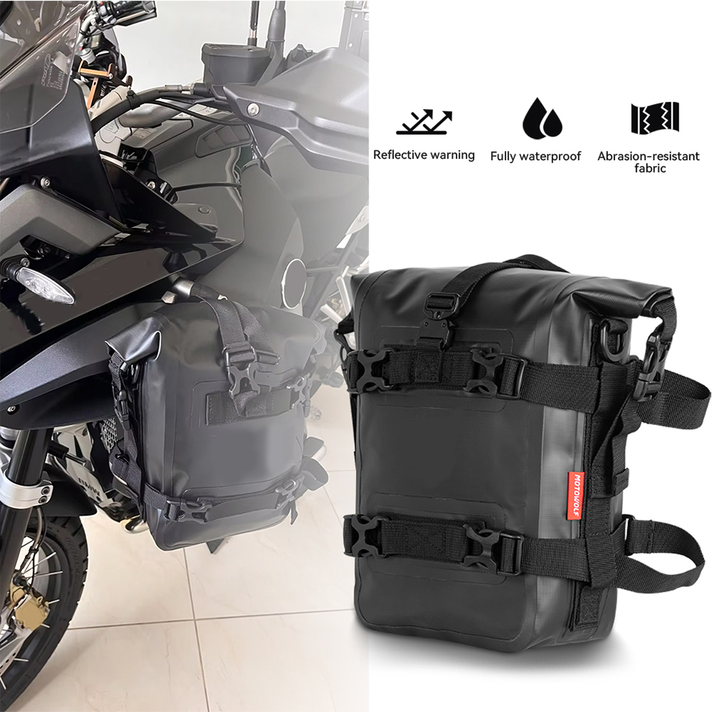 Motorcycle Bumper Crash Bar Ba - Motorcycle Crash Bar Waterproof Dry Bag recension och pris