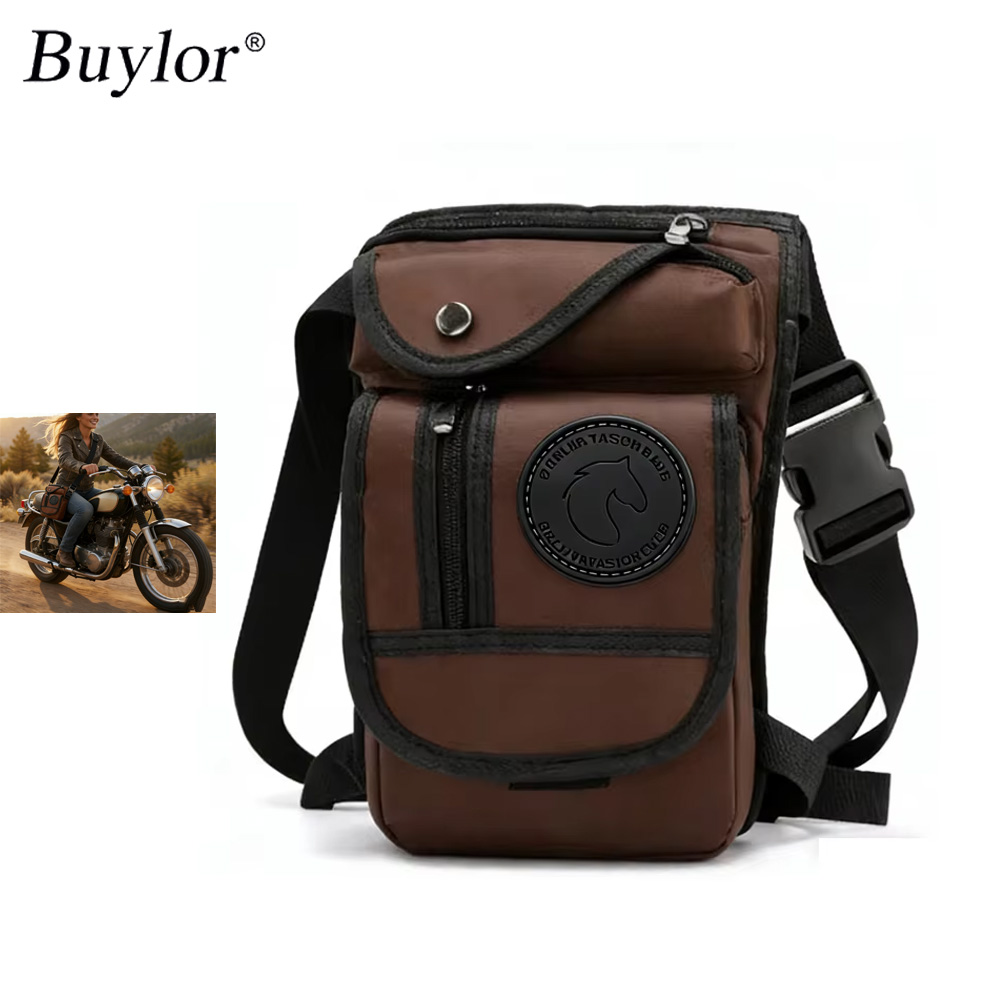 Canvas Drop Leg Bag Outdoor Wa - Motorcycle Leg Bag Drop Thigh Pouch recension och pris