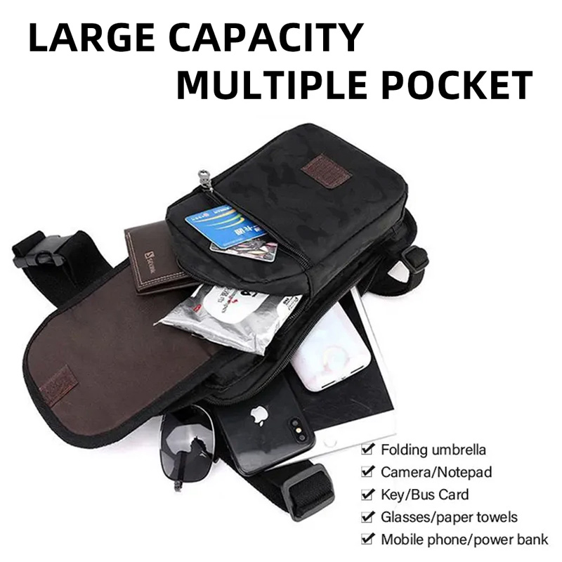 Canvas Drop Leg Bag Outdoor Wa - Motorcycle Leg Bag Drop Thigh Pouch recension och pris