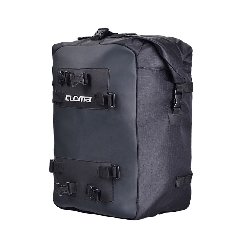 CUCYMA Motorcycle Rear Seat Ba - Motorcycle Tail Bag Waterproof Roll Top recension och pris