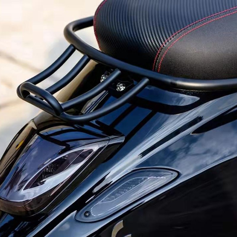 For VESPA GTS300 GTV300 GTS 30 - Motorcycle Luggage Rack Rear Carrier Steel recension och pris