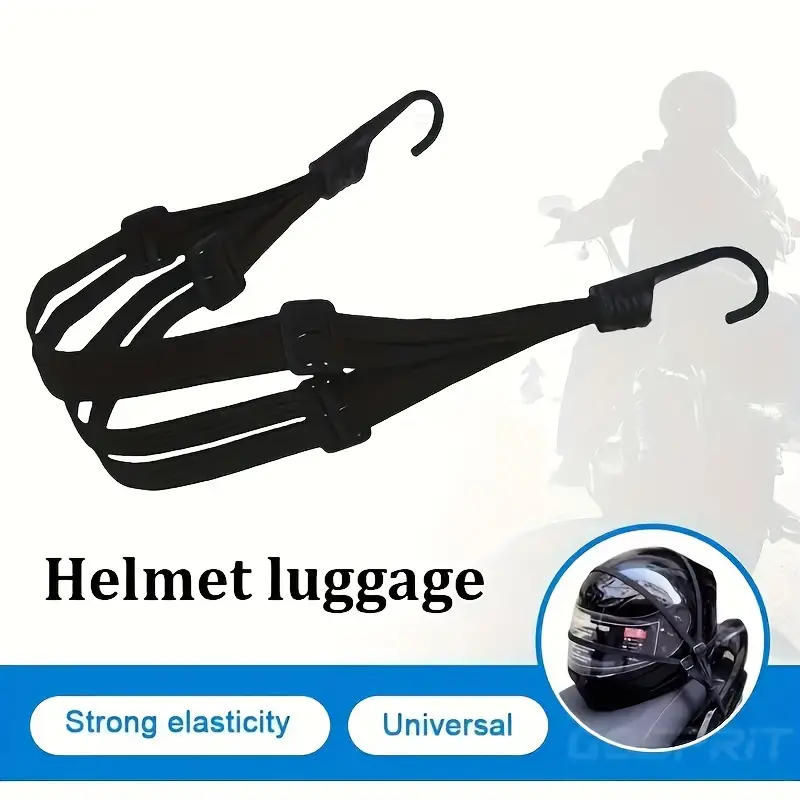 Motorcycle Helmet Cargo Net wi - Cargo Net Bungee Cord Motorcycle Helmet recension och pris