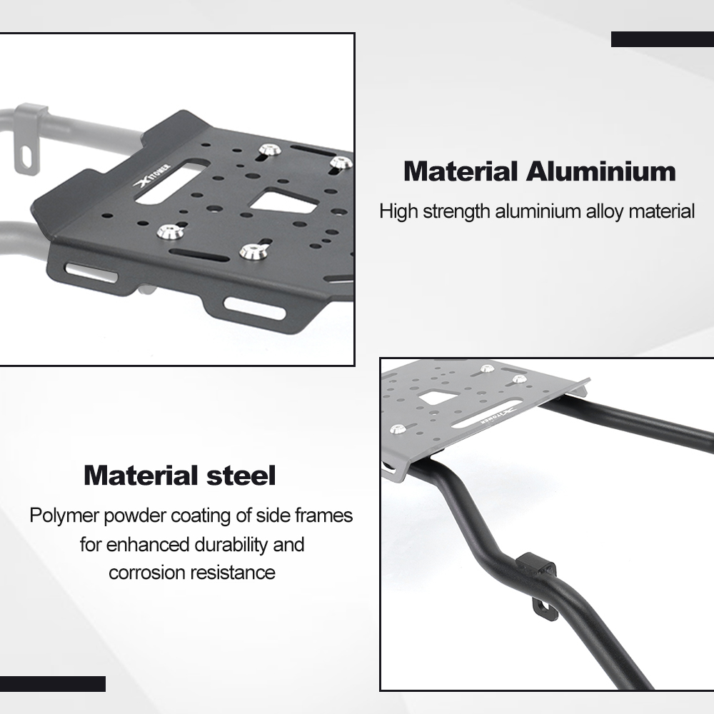 For Yamaha MT-09 MT 09 SP 2021 - Motorcycle Luggage Rack Rear Carrier Steel recension och pris