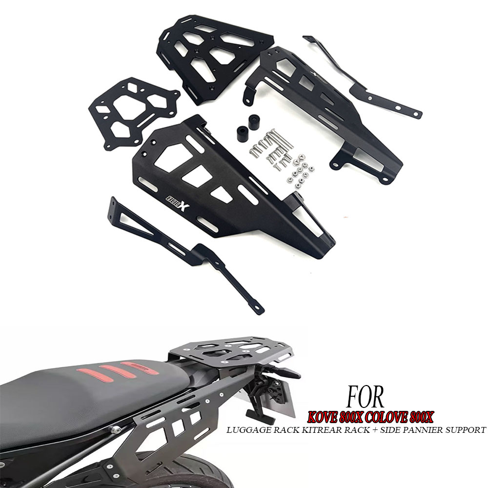 For KOVE 800X Colove 800X Moto - Pannier Mounting Bracket Rack Kit Motorcycle recension och pris