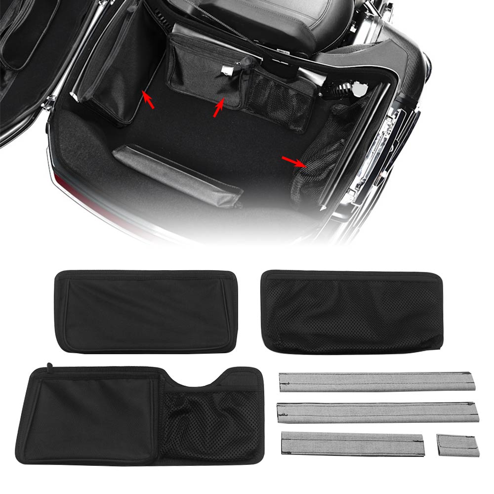 Motorcycle Saddlebag Tour-Pack - Motorcycle Saddlebag Liner Inner Bags recension och pris