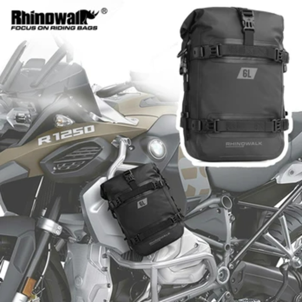 Rhinowalk 6L Crash Bar Dry Bag - Motorcycle Crash Bar Waterproof Dry Bag recension och pris