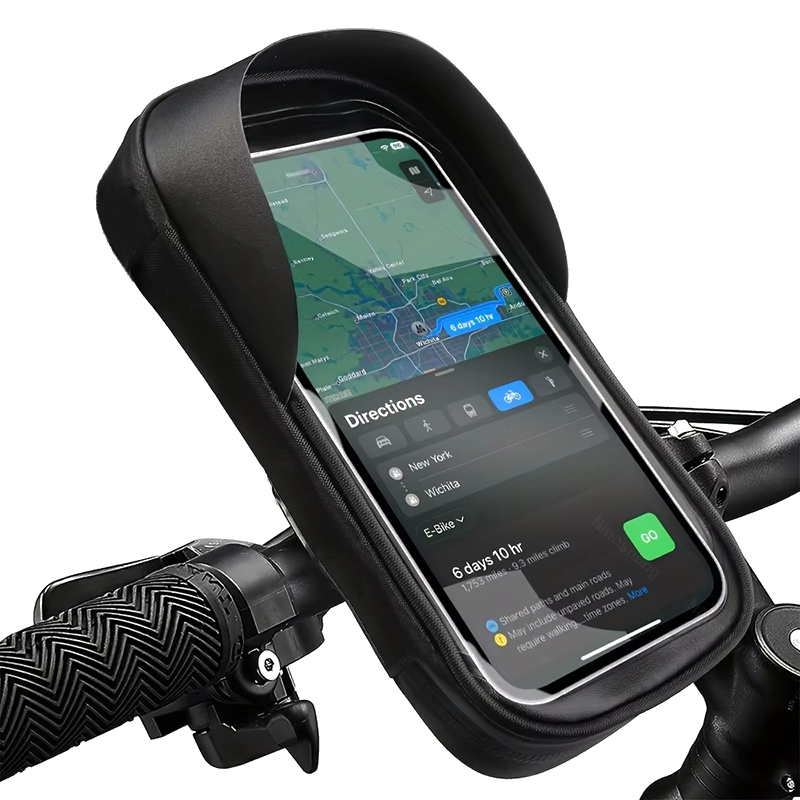 Motorcycle Bike Phone Holder B - Waterproof Motorcycle Handlebar Bag Pouch recension och pris