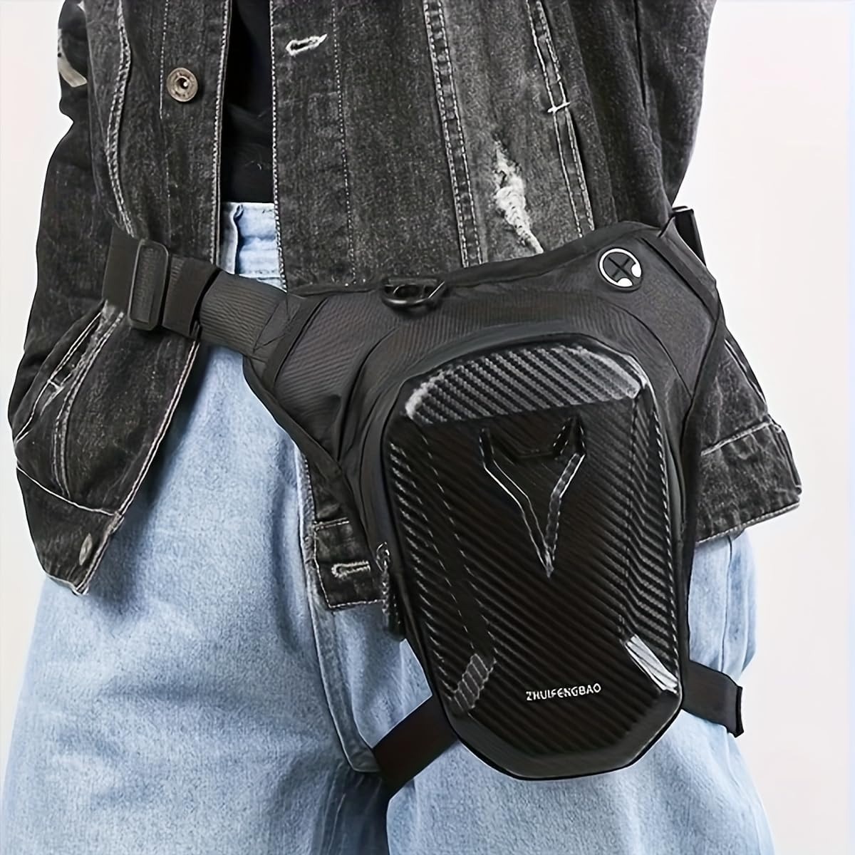 Motorcycle Waist Pack Drop Leg - Motorcycle Leg Bag Drop Thigh Pouch recension och pris