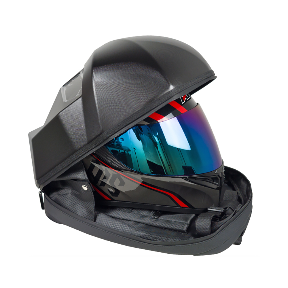 Dual Screen LED Motorcycle Hel - Motorcycle Helmet Backpack Waterproof Led recension och pris