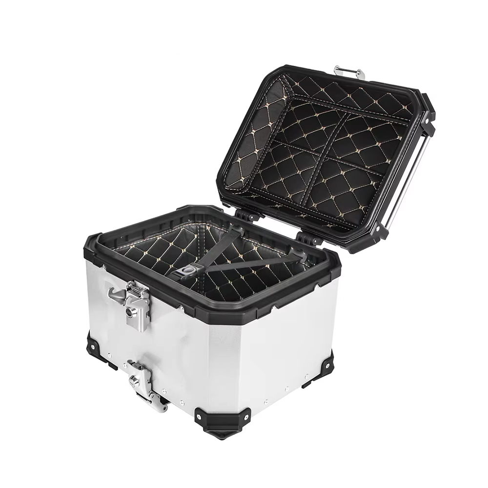 Motorcycle Aluminum Box Moto T - Aluminum Top Case Luggage Box 45L 55L recension och pris