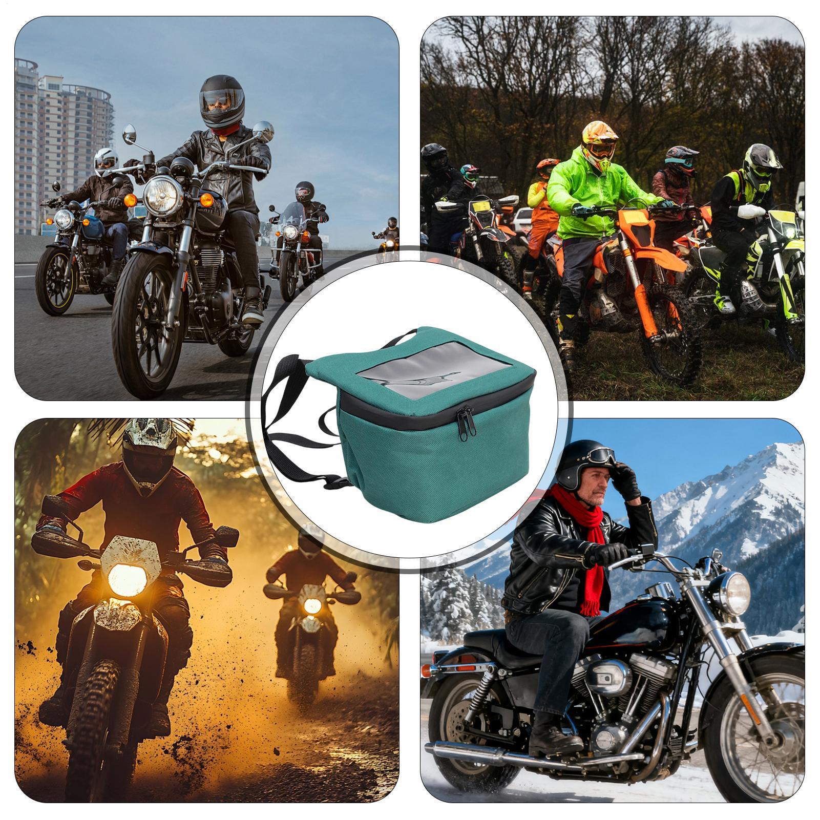 Handlebar Bag Motorcycle Water - Waterproof Motorcycle Handlebar Bag Pouch recension och pris