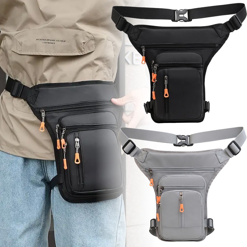 Leg Bag Nylon Thigh Bag Drop L - Motorcycle Leg Bag Drop Thigh Pouch recension och pris
