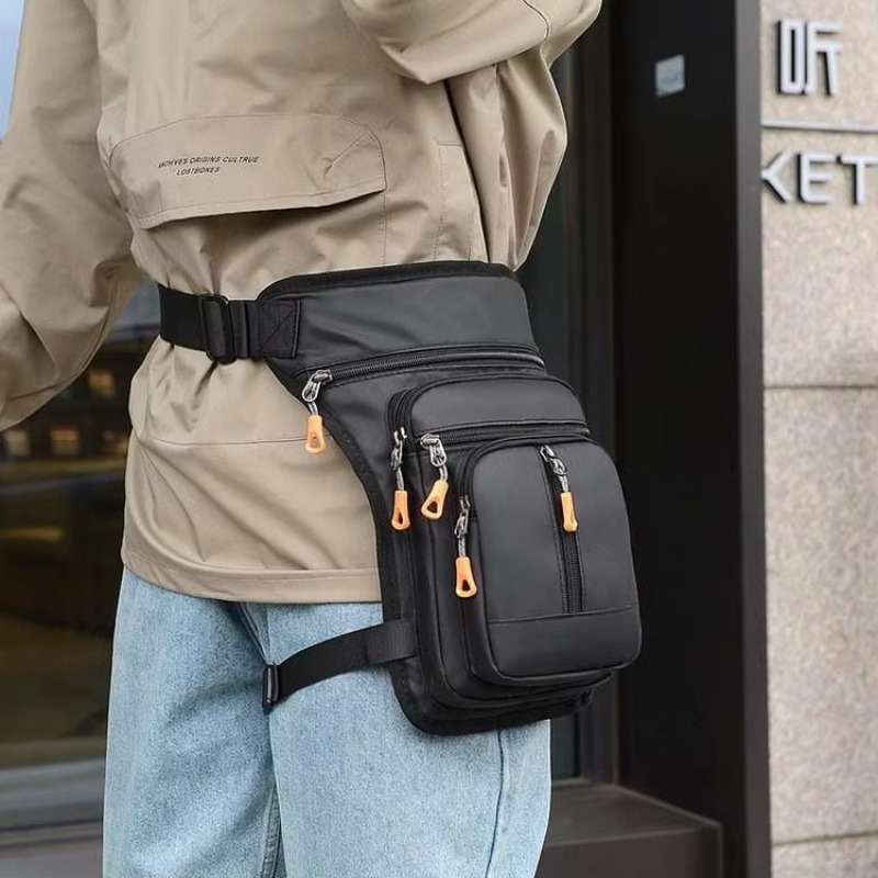 Leg Bag Nylon Thigh Bag Drop L - Motorcycle Leg Bag Drop Thigh Pouch recension och pris
