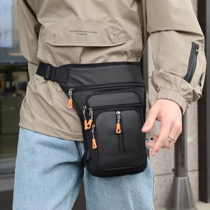 Leg Bag Nylon Thigh Bag Drop L - Motorcycle Leg Bag Drop Thigh Pouch recension och pris