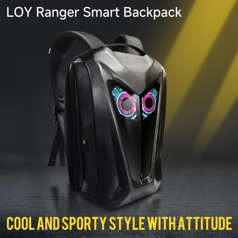 Led screen backpacks owl bicyc - Motorcycle Helmet Backpack Waterproof Led recension och pris