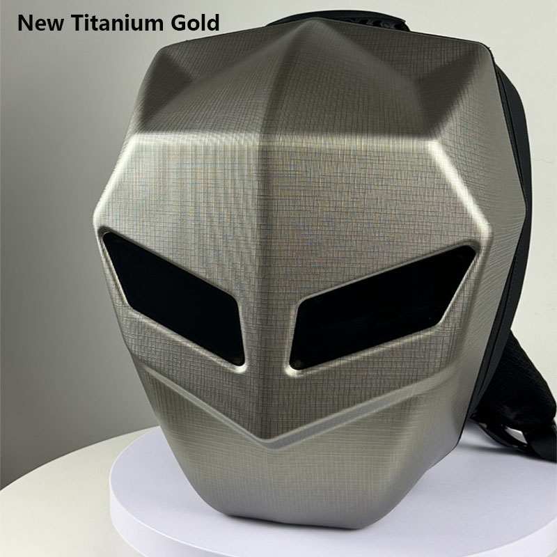Knight Cycling Backpack with E - Motorcycle Helmet Backpack Waterproof Led recension och pris