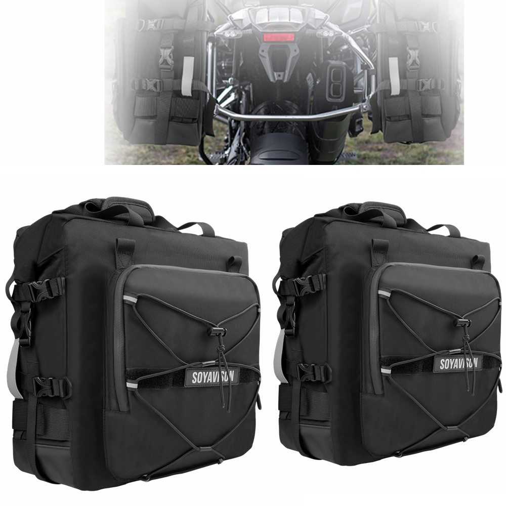 Motorcycle Saddle Bag Waterpro - Motorcycle Saddlebags Hard Luggage Panniers recension och pris