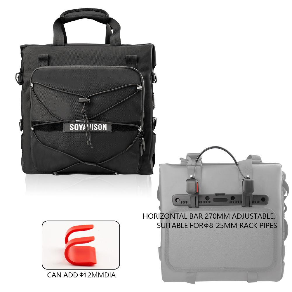 Motorcycle Saddle Bag Waterpro - Motorcycle Saddlebags Hard Luggage Panniers recension och pris