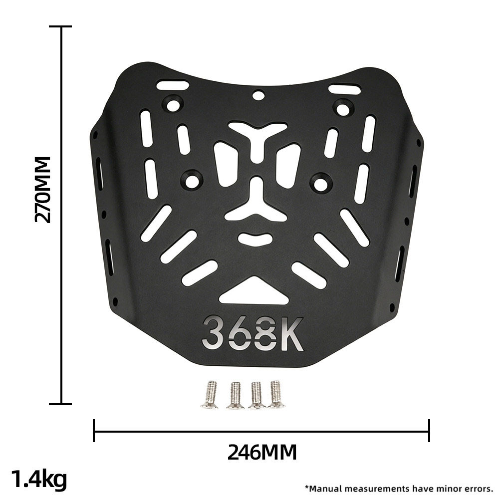New Product For ZONTES 368K Ca - Motorcycle Luggage Rack Rear Carrier Steel recension och pris