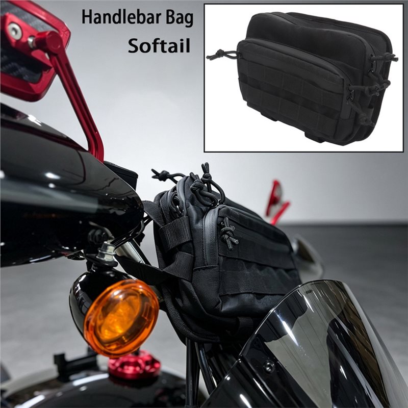 Multi-Purpose Handlebar Storag - Waterproof Motorcycle Handlebar Bag Pouch recension och pris