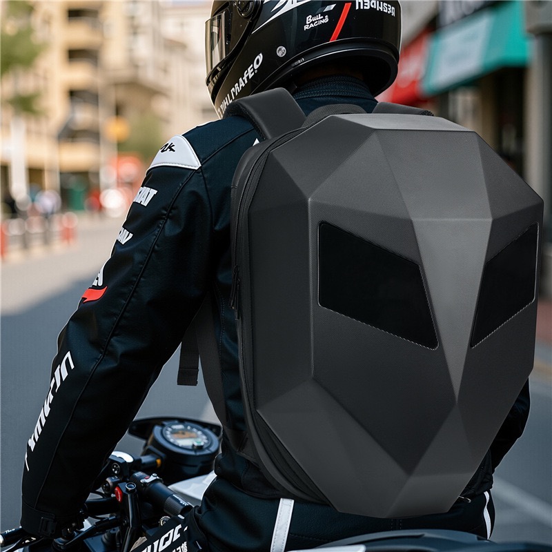 LED Motorcycle Rider Backpack  - Motorcycle Helmet Backpack Waterproof Led recension och pris