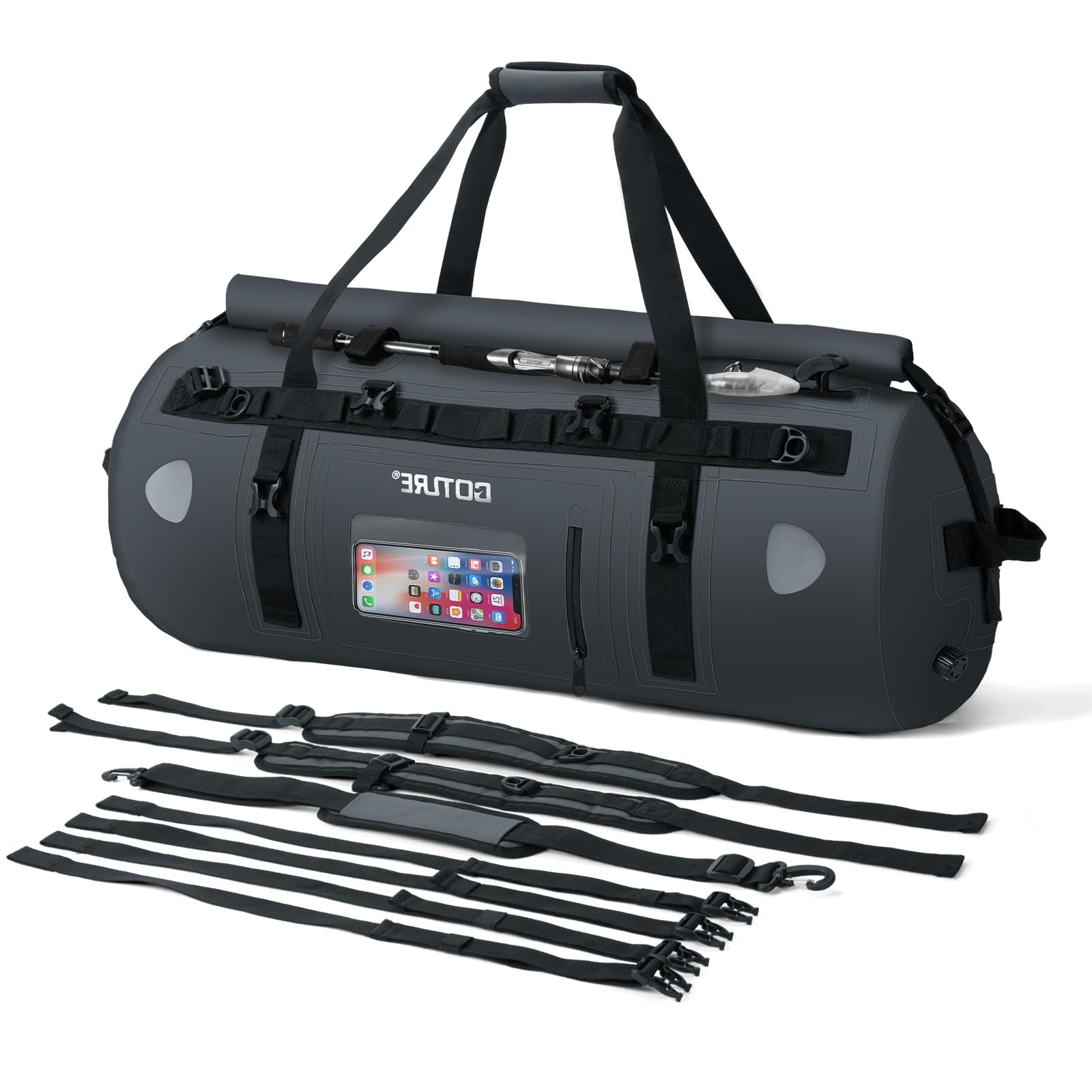 Goture Motorcycle Dry Bag Wate - Motorcycle Tail Bag Waterproof Roll Top recension och pris