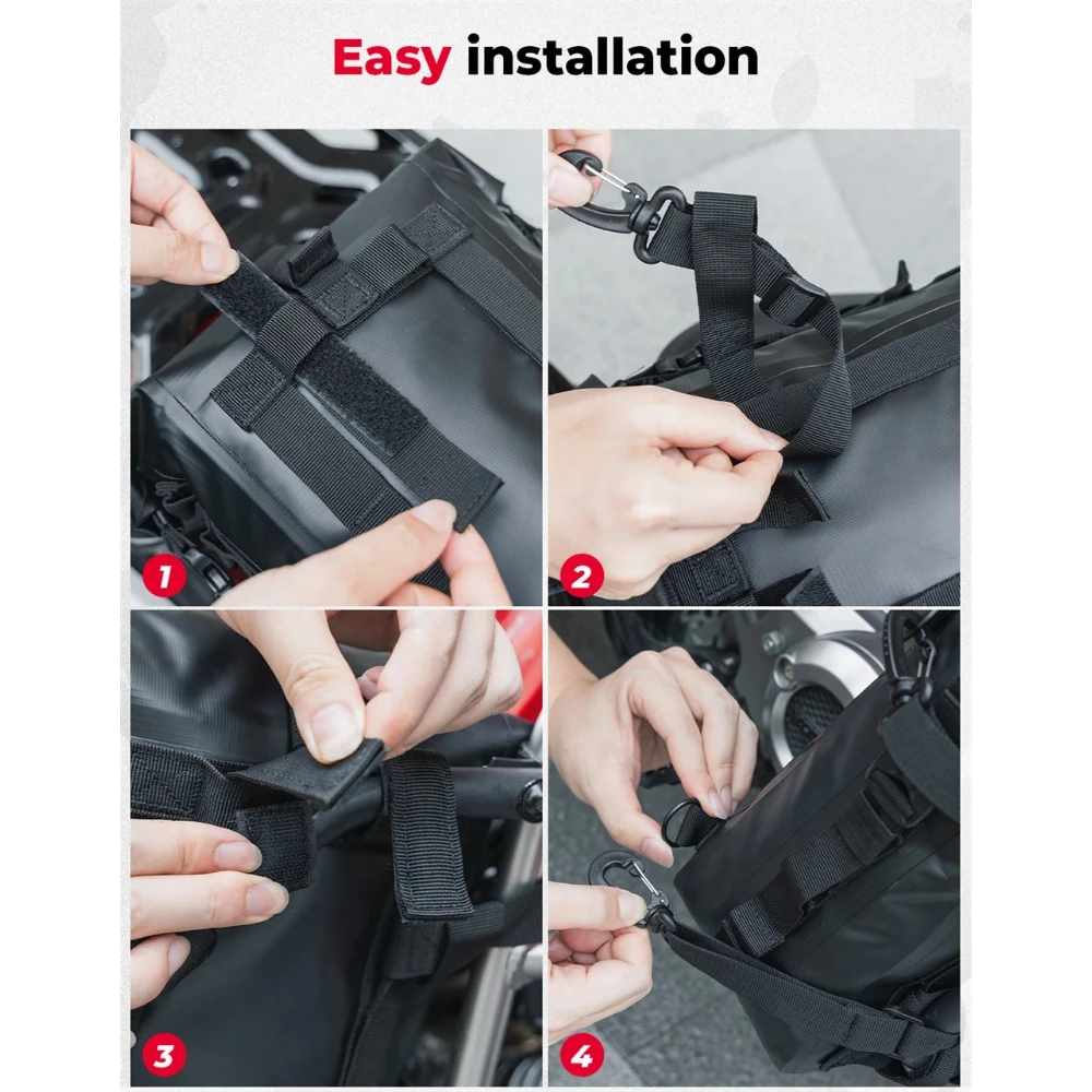 Motorcycle Waterproof Side Bag - Motorcycle Crash Bar Waterproof Dry Bag recension och pris