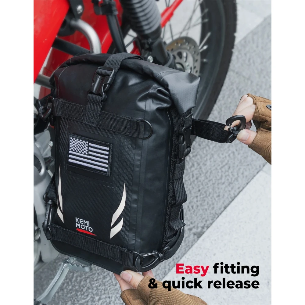 Motorcycle Waterproof Side Bag - Motorcycle Crash Bar Waterproof Dry Bag recension och pris