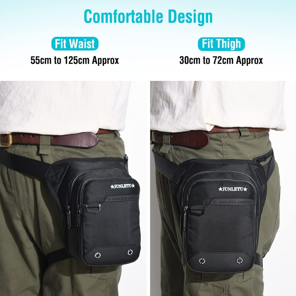 1PCS Drop Leg Bag For Men Wome - Motorcycle Leg Bag Drop Thigh Pouch recension och pris
