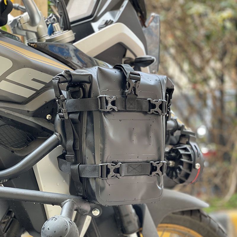 Outdoor Tank Side Bag Motorcyc - Motorcycle Crash Bar Waterproof Dry Bag recension och pris