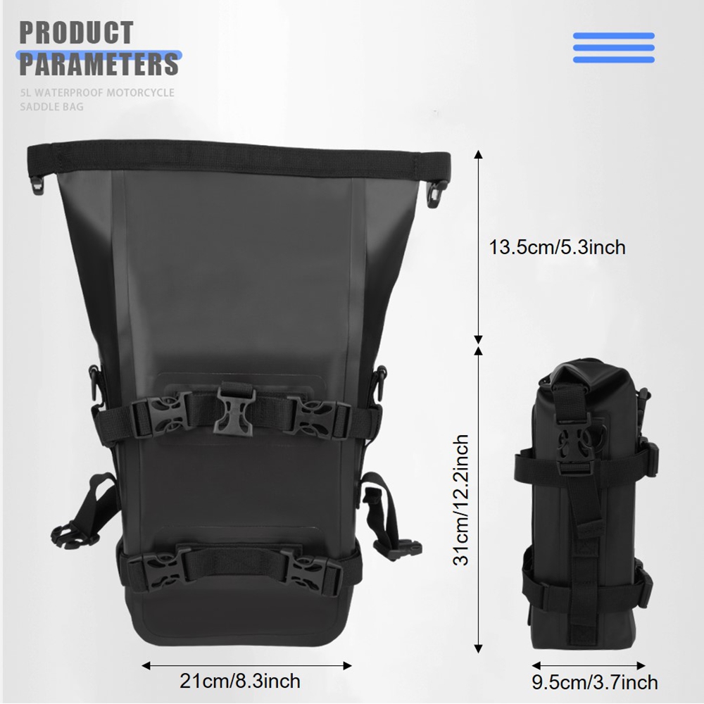 Outdoor Tank Side Bag Motorcyc - Motorcycle Crash Bar Waterproof Dry Bag recension och pris