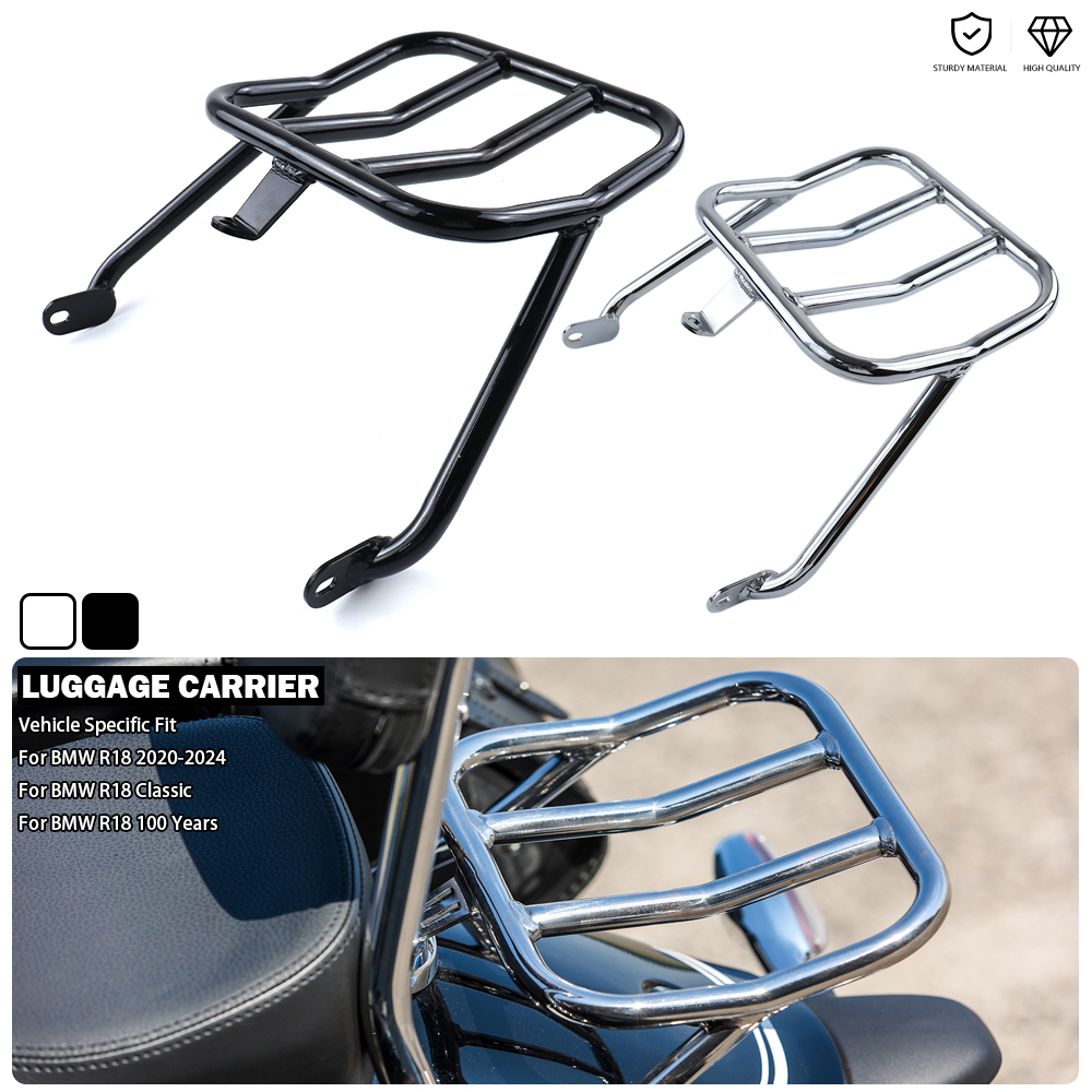 Motorcycle Luggage Rack Stainl - Motorcycle Luggage Rack Rear Carrier Steel recension och pris