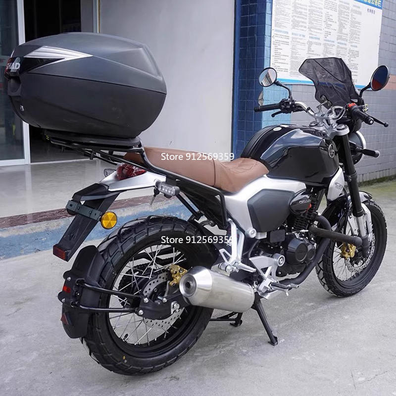 Motorcycle Rear Luggage Carrie - Motorcycle Luggage Rack Rear Carrier Steel recension och pris