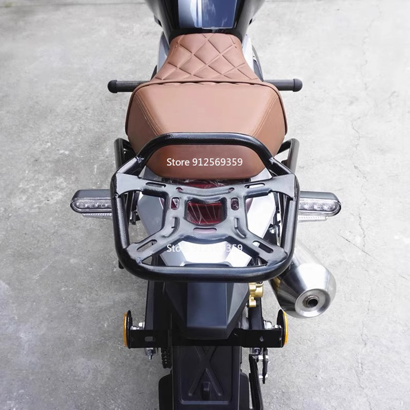 Motorcycle Rear Luggage Carrie - Motorcycle Luggage Rack Rear Carrier Steel recension och pris