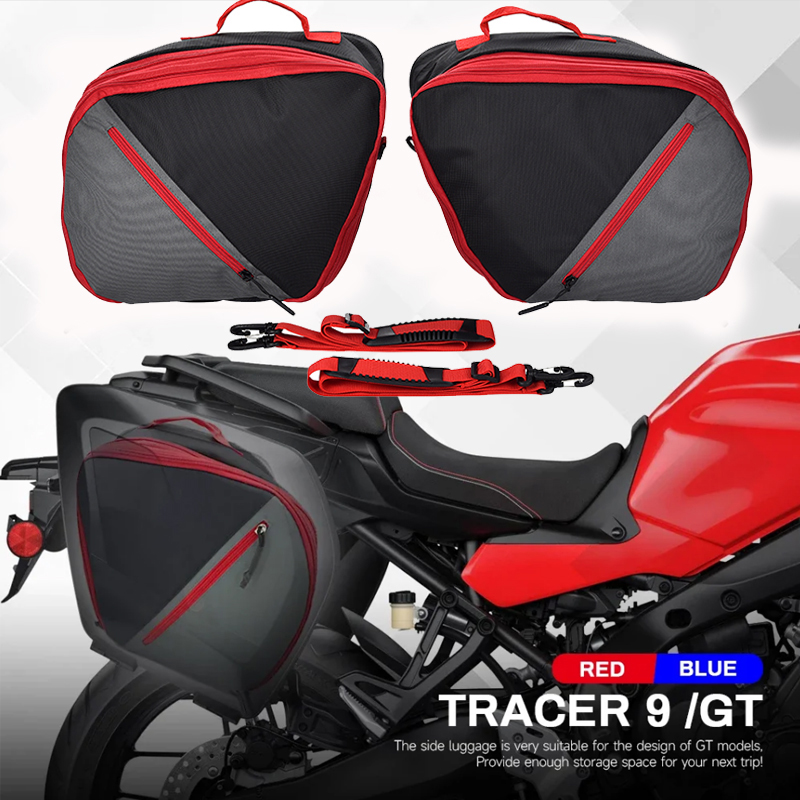 New For Yamaha Tracer 9 / 900  - Motorcycle Saddlebag Liner Inner Bags recension och pris