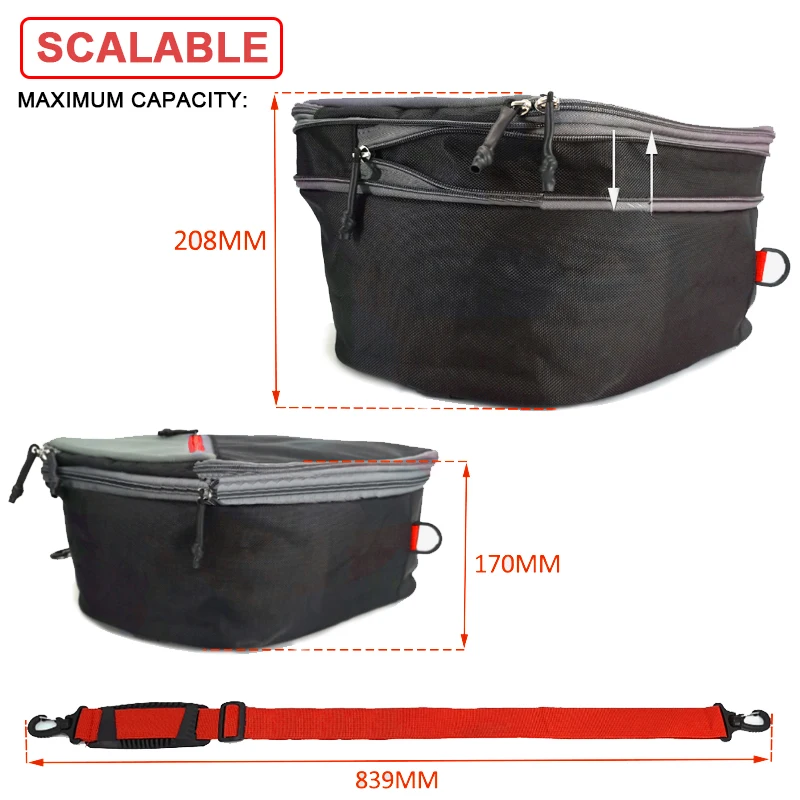 New For Yamaha Tracer 9 / 900  - Motorcycle Saddlebag Liner Inner Bags recension och pris