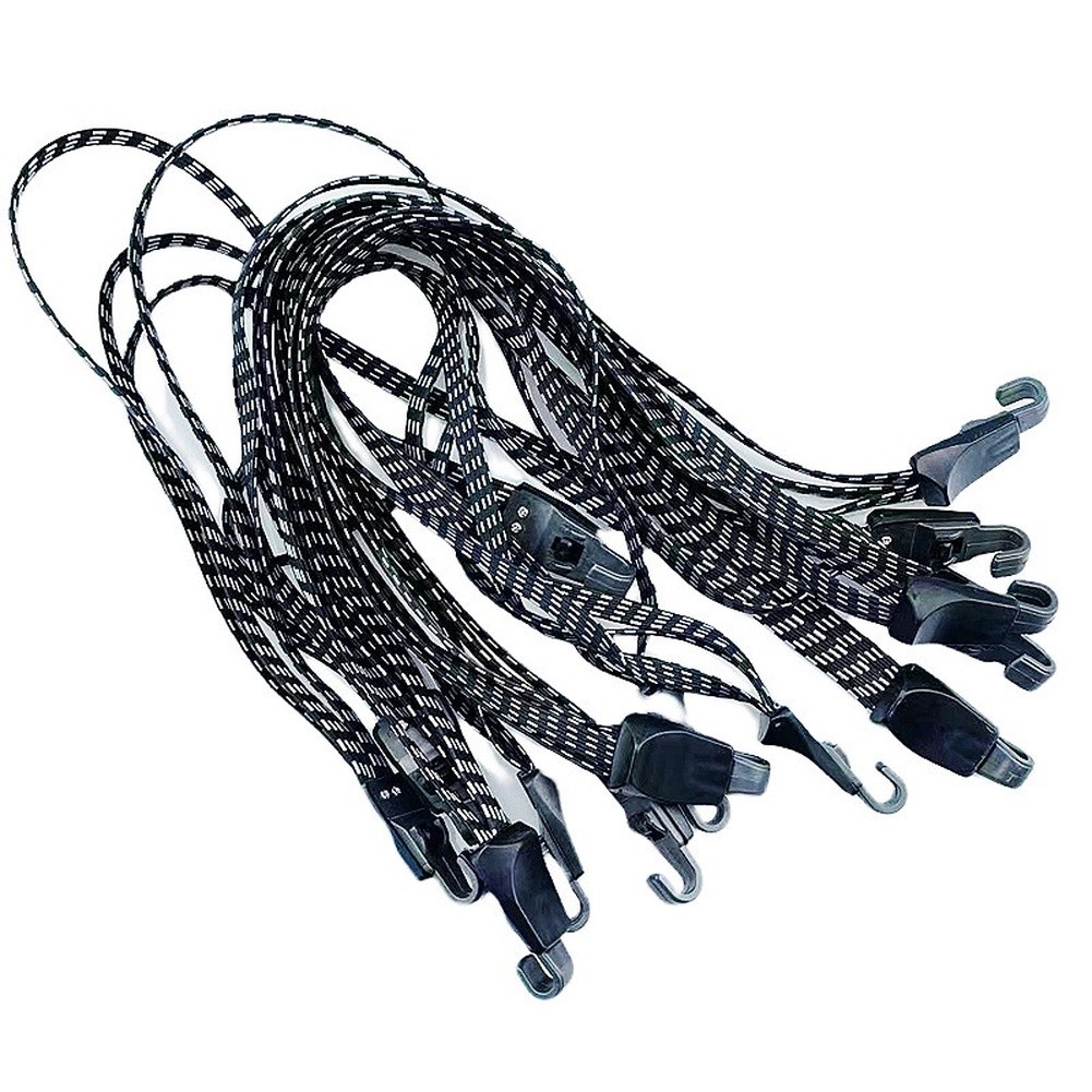 10Pack Motorcycle Luggage Stra - Cargo Net Bungee Cord Motorcycle Helmet recension och pris