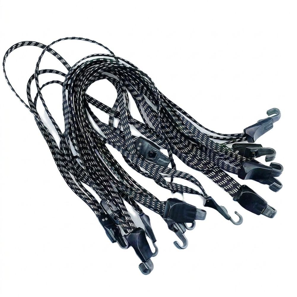 10Pack Motorcycle Luggage Stra - Cargo Net Bungee Cord Motorcycle Helmet recension och pris