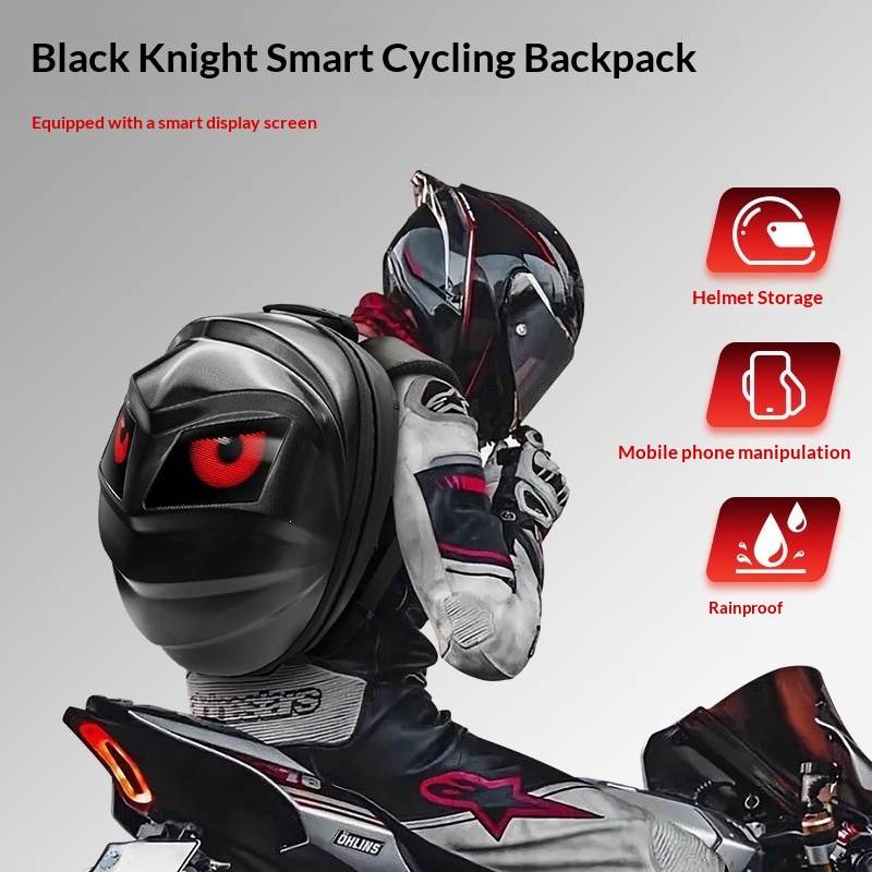 Generic LED Motorcycle Backpac - Motorcycle Helmet Backpack Waterproof Led recension och pris