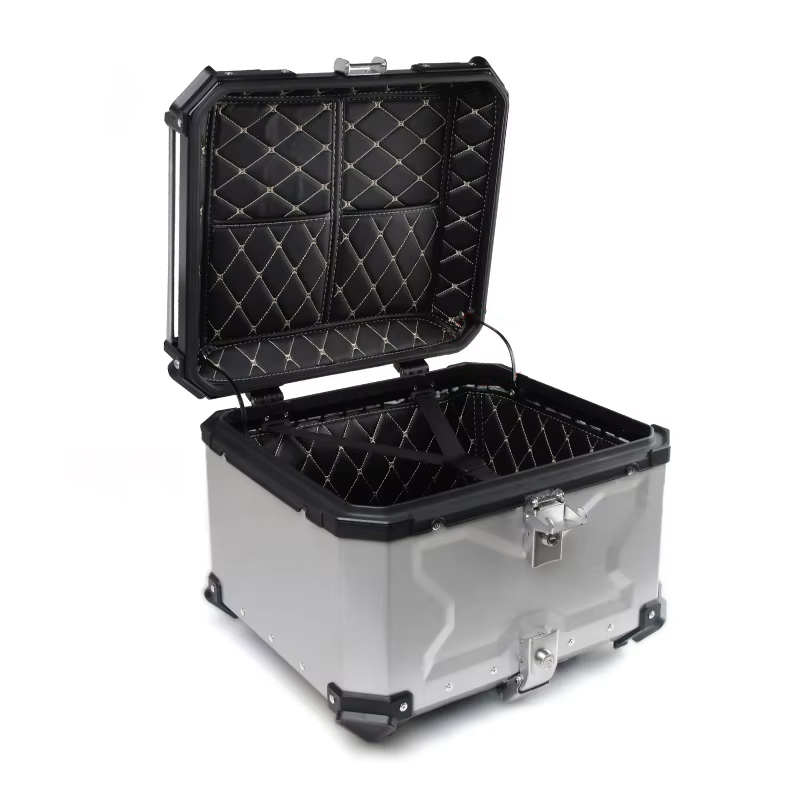 Aluminum Motorcycle Box 45L 55 - Aluminum Top Case Luggage Box 45L 55L recension och pris