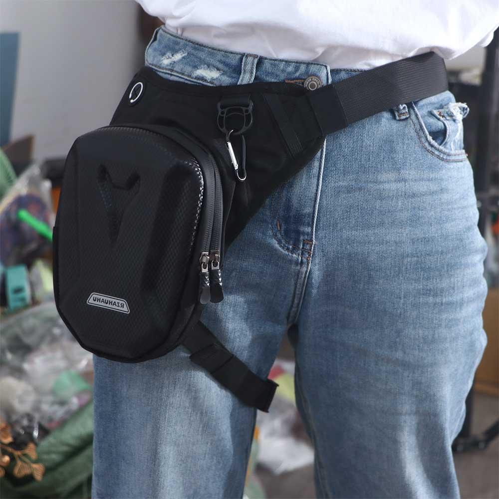 Thigh Belt Storage Pouch Fanny - Motorcycle Leg Bag Drop Thigh Pouch recension och pris