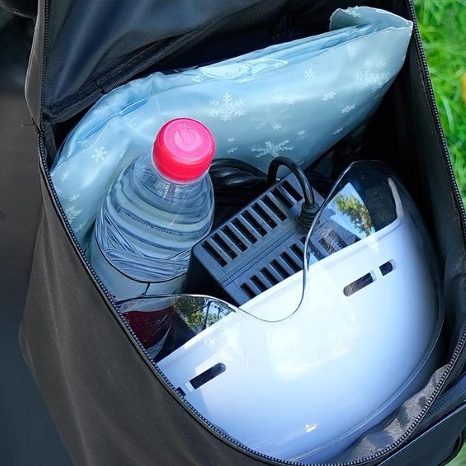 Oxford Cloth Scooter Front Sto - Waterproof Motorcycle Handlebar Bag Pouch recension och pris